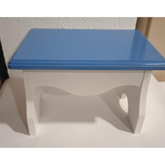 Taburete 21 cm Ancho x 31 cm Largo x 20 cm Altura ASIENTO AZUL